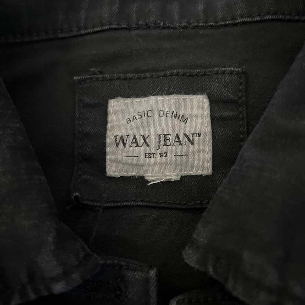 Wax Jean Black Denim Jacket